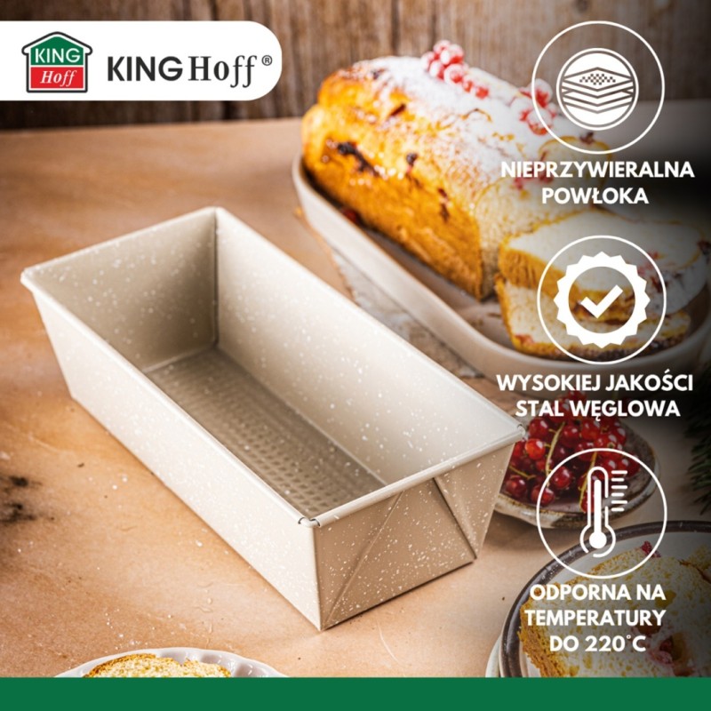 Forma do chleba pasztetu keksówka 26x11,5cm KINGHOFF