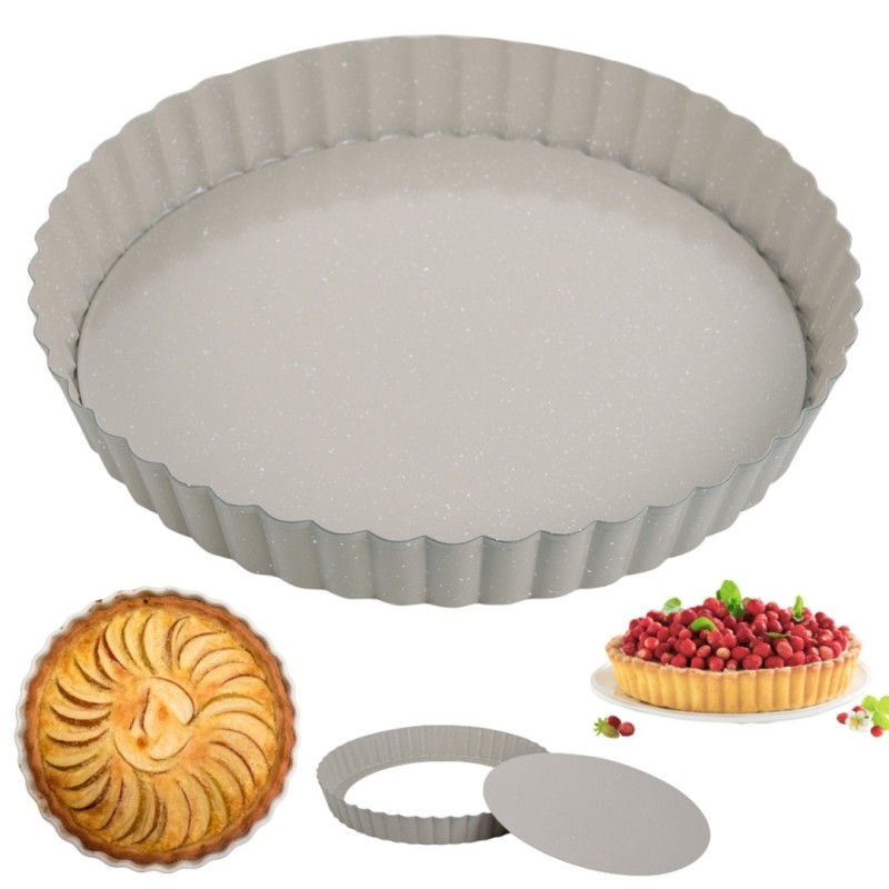Forma blacha do tarty z wyjmowanym dnem Ø25cm KINGHOFF