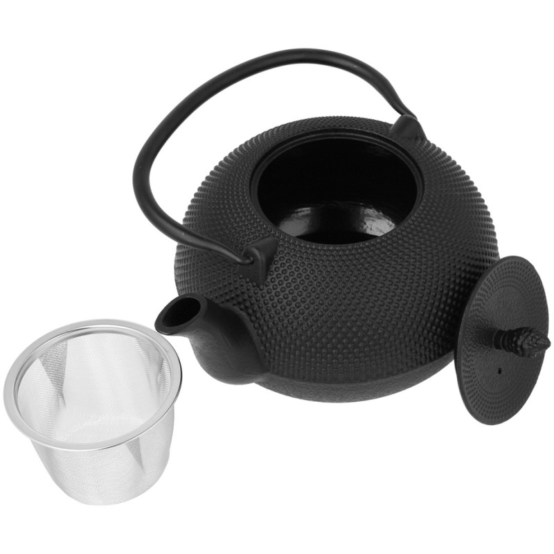 Zaparzacz żeliwny z filtrem i podgrzewaczem 850ml