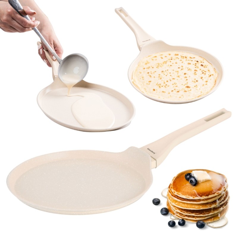 Patelnia z powłoką marmurkową do naleśników KLAUSBERG 24cm