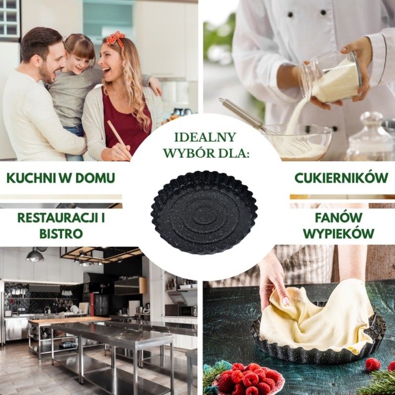 Forma blacha do tarty Ø28cm KINGHOFF