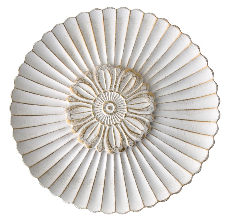 Patera dekoracyjna 31,5x31,5x14,5cm z ozdobnym dekorem DAZ