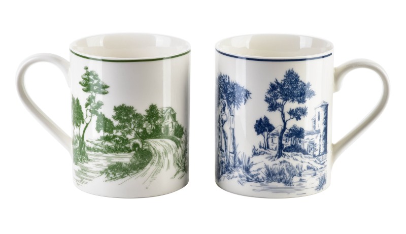 Komplet 2 kubków 2x400ml 8xh9,7cm COLORATO