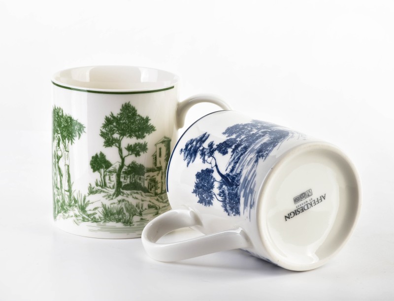 Komplet 2 kubków 2x400ml 8xh9,7cm COLORATO