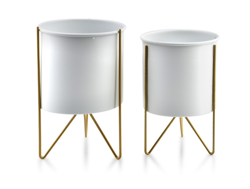 Komplet 2 osłonek 18xh26cm/16xh23cm SWEN WHITE&GOLD