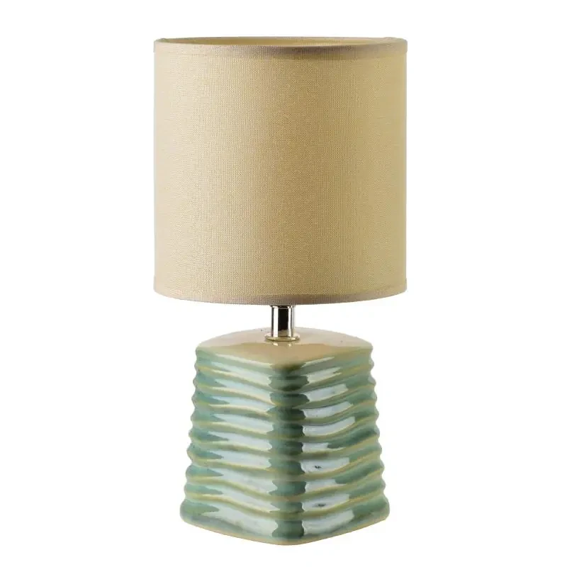 Lampa stołowa 10x14x28,5cm LETI zielona