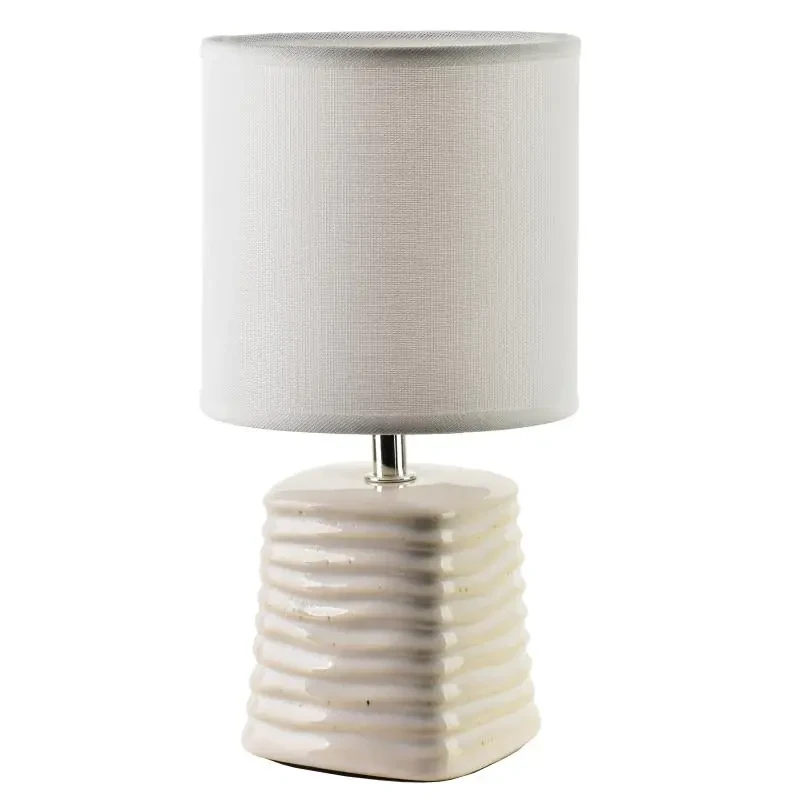 Lampa stołowa 10x14x28,5cm LETI beżowa