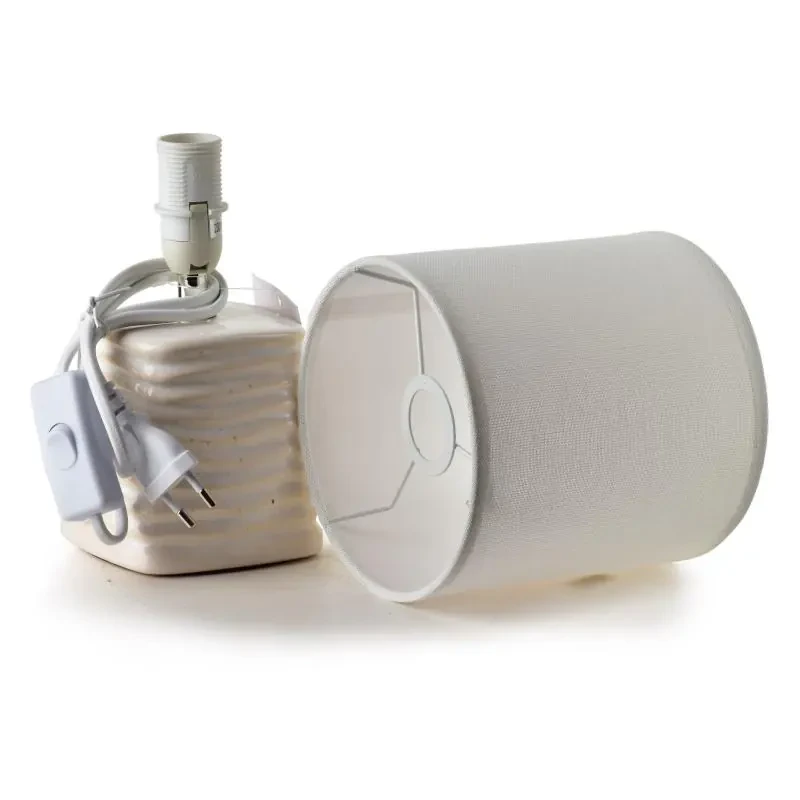Lampa stołowa 10x14x28,5cm LETI beżowa