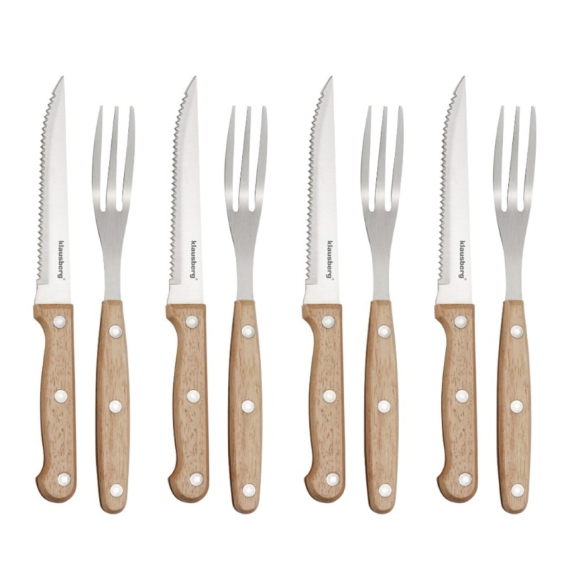 Zestaw sztućców sztućce do steków 8 szt. KLAUSBERG