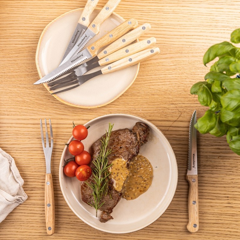 Zestaw sztućców sztućce do steków 8 szt. KLAUSBERG