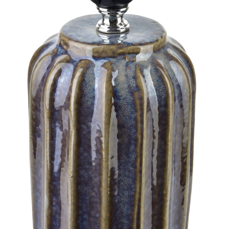 Lampa stołowa 10x10x41 cm LETI GREY