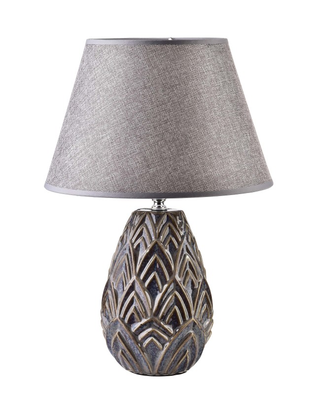 Lampa stołowa 13,5x9,5x40 cm LETI WOOD