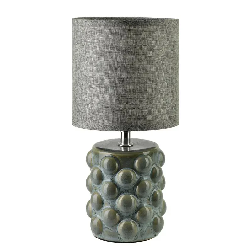 Lampa stołowa nocna zielona 10x14x28,5cm LETI