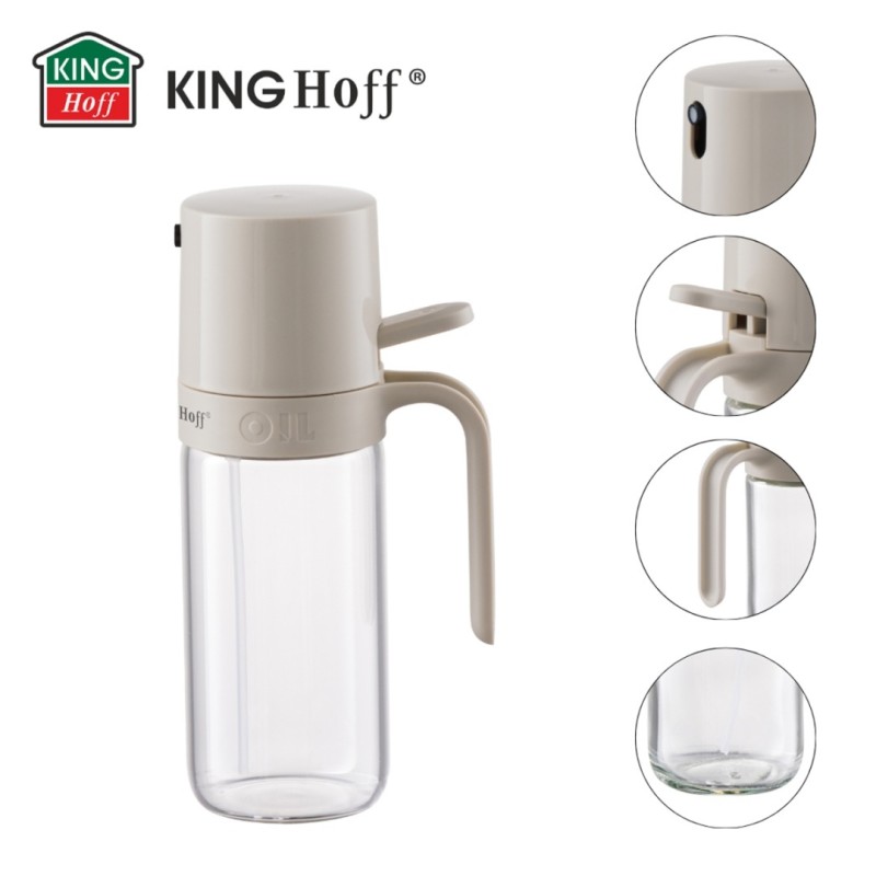 Rozpylacz spryskiwacz szklany do oliwy octu 250ml KINGHOFF
