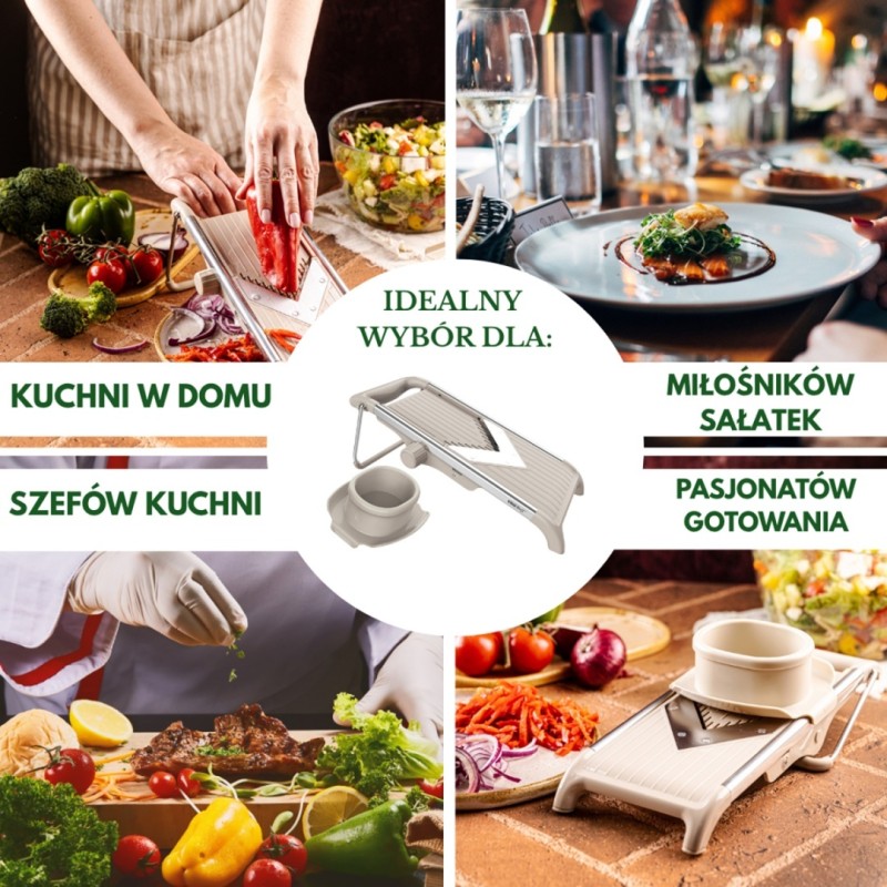 Tarka szatkownica krajalnica V KINGHOFF