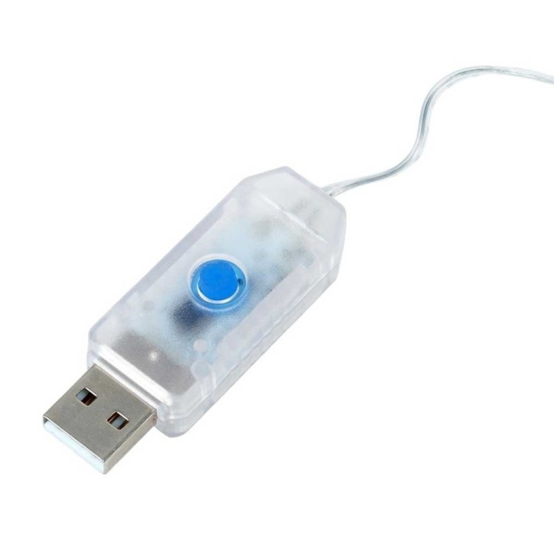 Kurtyna świetlna 300 LED 3m z pilotem