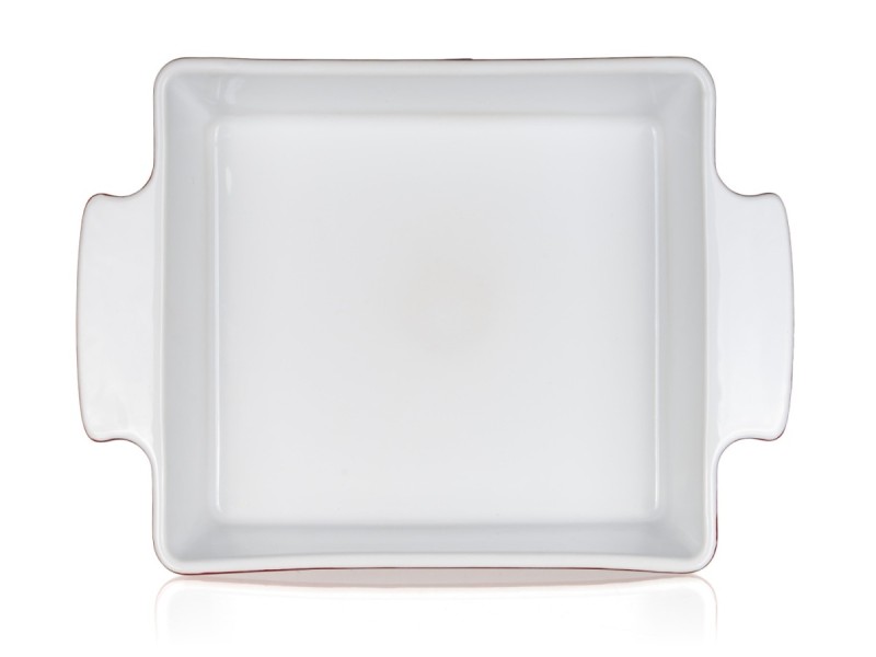 Forma ceramiczna do zapiekania z pokrywą 33,5x22,5 cm BANQUET CULINARIA