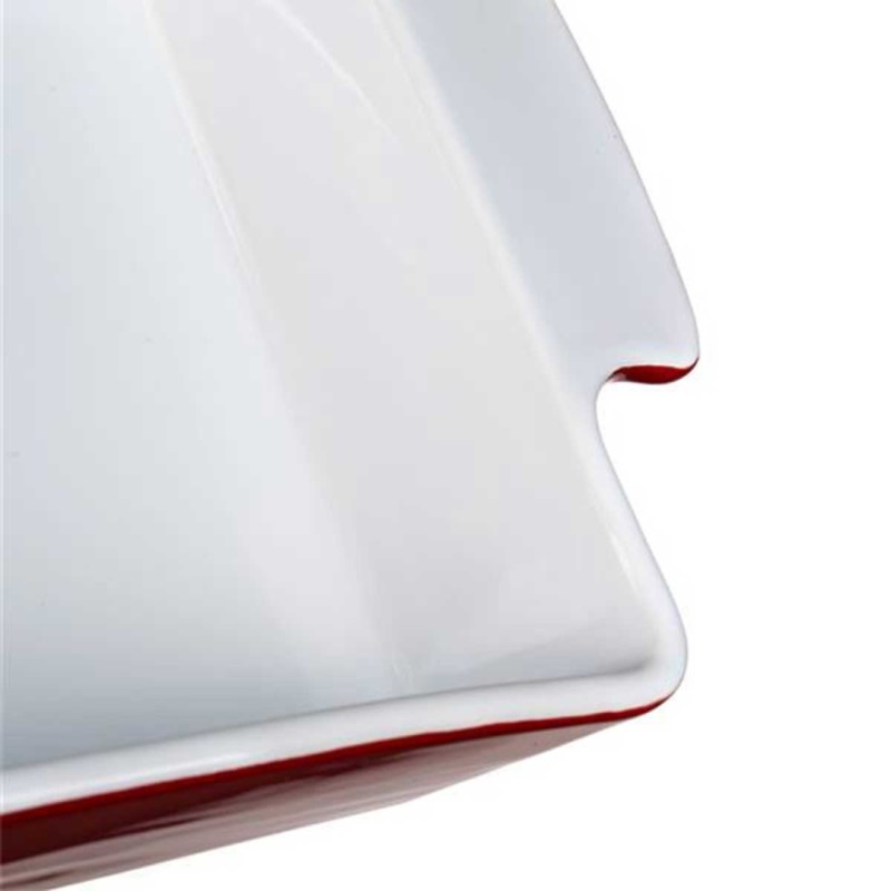 Forma ceramiczna do zapiekania z pokrywą 33,5x22,5 cm BANQUET CULINARIA