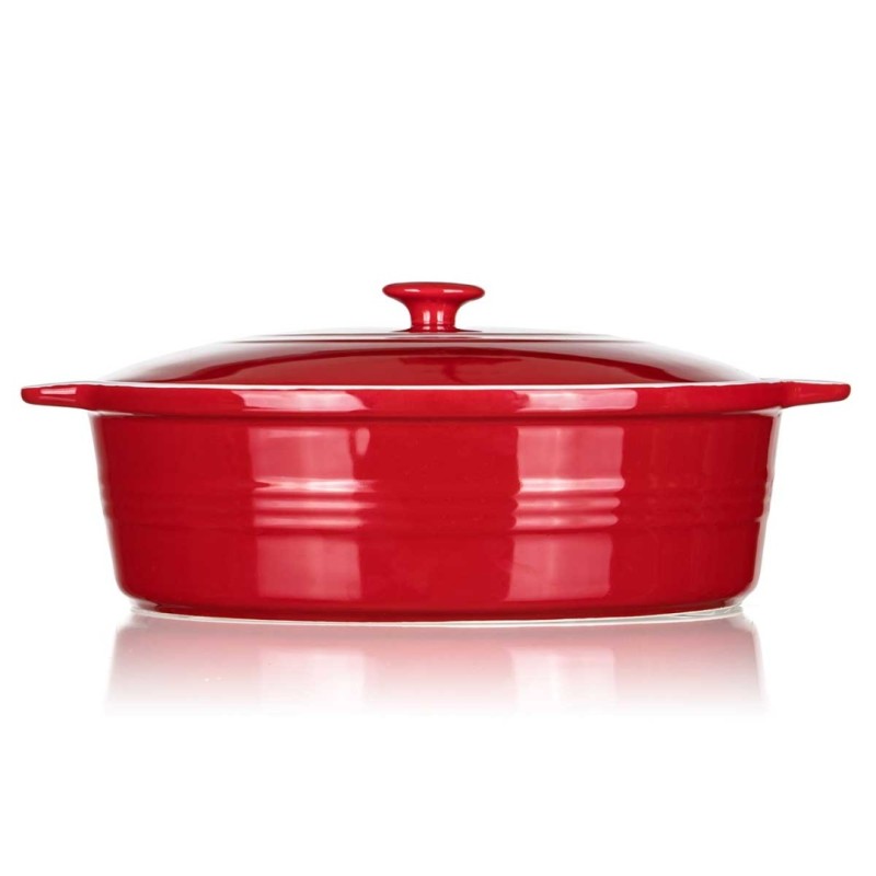 Brytfanna ceramiczna do zapiekania z pokrywą 3,6L BANQUET CULINARIA