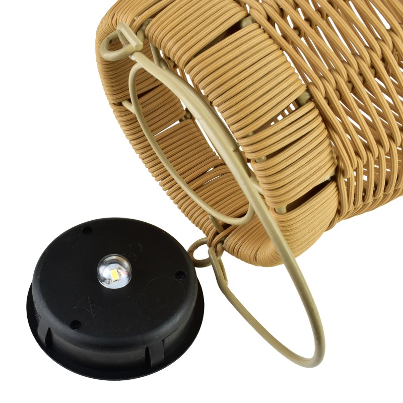 Lampion solarny 11,5x21x29/41cm SOKKE NATURE