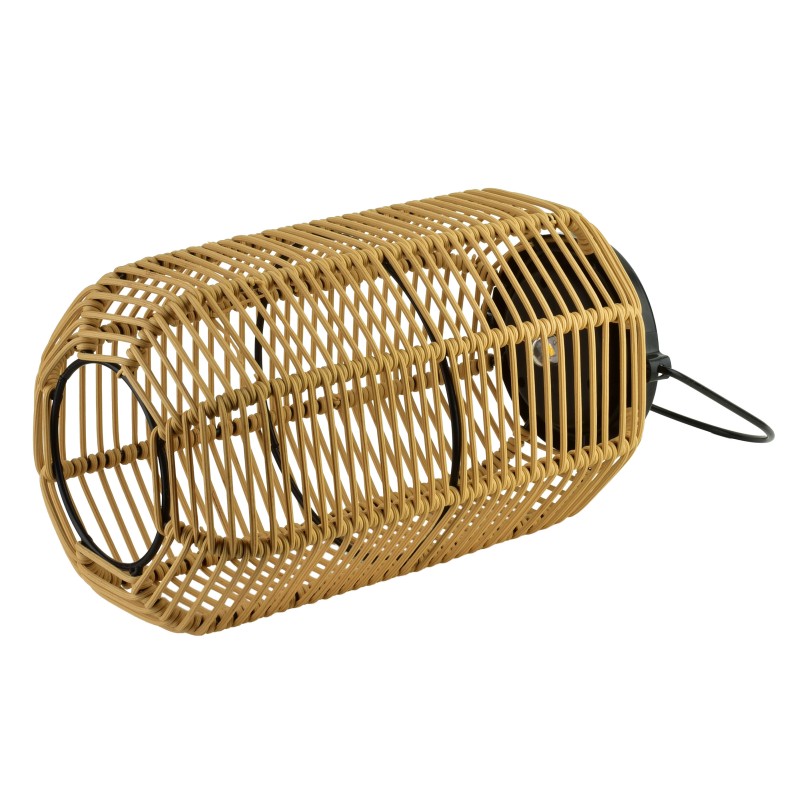 Lampion solarny 15x15x25/36cm SOKKE NATURE