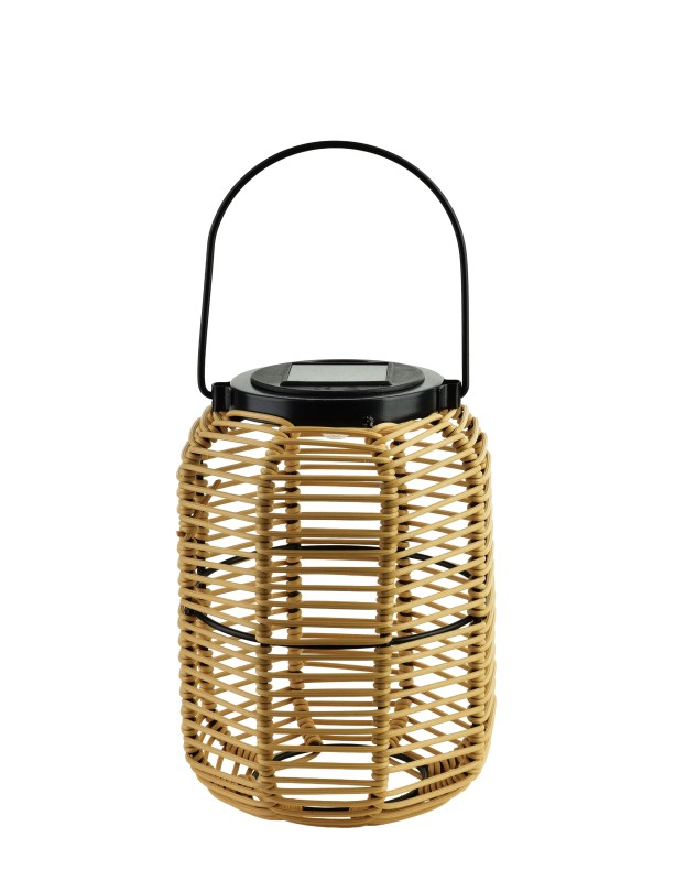 Lampion solarny 15x20/31cm SOKKE NATURE