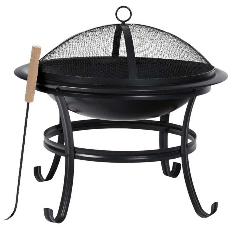 Palenisko ogrodowe z pokrywą GRILL 54 cm Kinghoff
