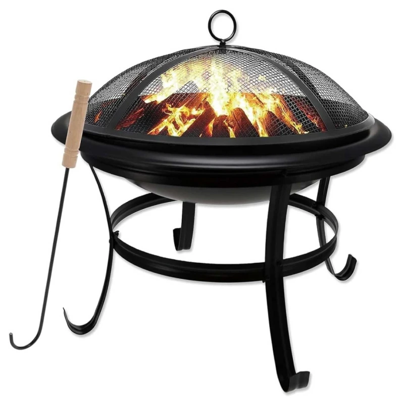 Palenisko ogrodowe z pokrywą GRILL 54 cm Kinghoff