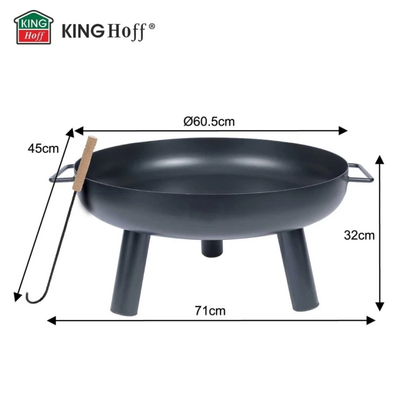 Palenisko ogrodowe 60cm KINGHOFF