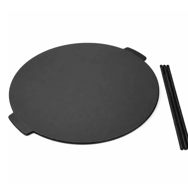 Żeliwna płyta grillowa na nóżkach Ø 45 cm na ognisko do paleniska